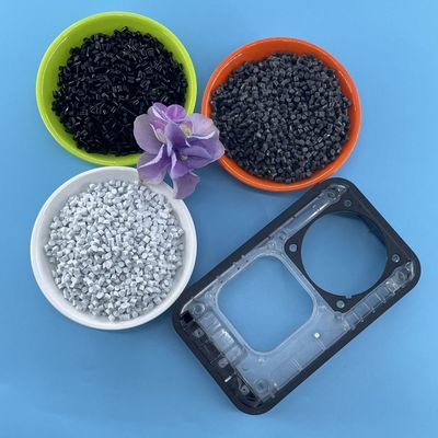 Raw 90A GRS Recycled Materials TPU Resin Pellet Customized Black Color TPU Materials For Casters Wheels Phone Case Electronic Compoundings