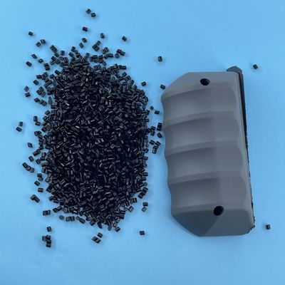 Black GRS Recycled Materials 85A Thermoplastic Polyurethane Elastomer For Plastic Injection Environment Friendly