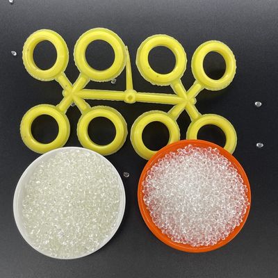 Flexible Lightweight TPU Plastic Material Granule Customized 98A TPU Pellets For Pey Toys Safe FDA Material