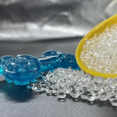 Eco-Friendly TPU Granules, Injection Molding Or Extrusion, Used In Products Such As Pet Toys And Jump Ropes