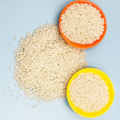 Light Yellow Color Matching TPU Polymers Plastic Moulding Pellets Match Any Color Widely Use Good Abrasion