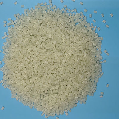 Light Yellow Color Matching TPU Polymers Plastic Moulding Pellets Match Any Color Widely Use Good Abrasion