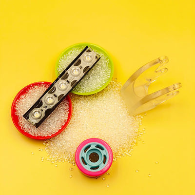 Polyether TPU Raw Material With Superior Wear Resistance High Tear Strength And Heat Resistance For Long Term Durability Casters Wheels Use