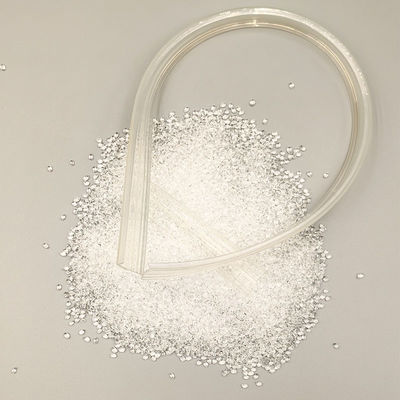 UV Resistant TPU Raw Material White Plastic Pellets For Extrusion Molding Material For Wire Cables  LED Strips Flexible Pipe