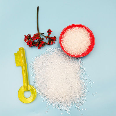 Bulk Plastic Extrusion Pellets Beads Polyether Based TPU Eco-friendly and safe, with FDA certificates  Excellent transparency  5-6mm Strong tear resistance and wear resistance 