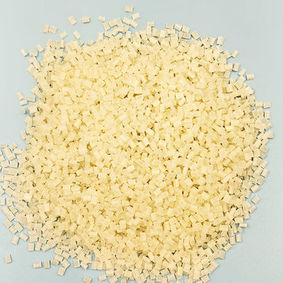 Custom Anti Static TPU Molding Pellets Polyether Based Light Yellow Excellent Hardness Low Temperature Resistance