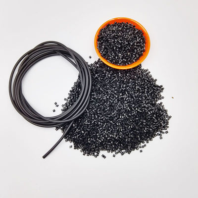 TPU GRS Recycled Materials Thermo Plastic Polyurethane Black Pellet Good Price Tpu Tpr With GRS Certificate