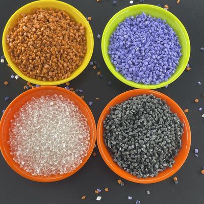 Flexibility Abs Tpu Material With Good Chemical Resistance And Tensile Strength Colorful Pellets Orange Blown Purple Any Colors