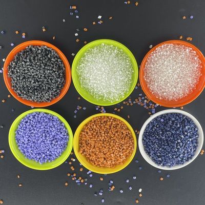 Color Matching TPU Flexible Injection Molded Granules For Vibrant Shoe Soles Phone Cases And More