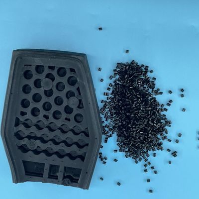 Black Carbon Fiber TPU Polyurethane Pellet Customized Super Good Hardness Customized Fiber Pecentage