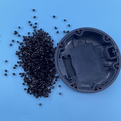 Black Carbon Fiber TPU Polyurethane Pellet Customized Super Good Hardness Customized Fiber Pecentage