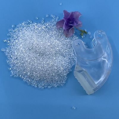 Waterproof Flexible Thermoplastic Polyurethane TPU Pellets 80A Fiber Added TPU Material Electronic Compounding Raw Pplymers