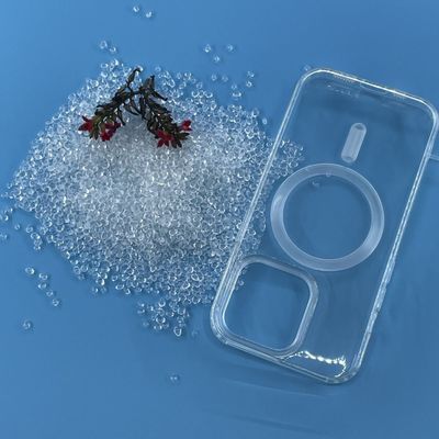 Clear Carbon Fiber TPU Pellet Polyether Based Oil Resistant Chemical Resistant easy process