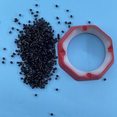 Raw 90A GRS Recycled Materials TPU Resin Pellet Customized Black Color TPU Materials For Casters Wheels Phone Case Electronic Compoundings