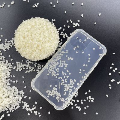 Shore A 70 Hardness Transparent TPU for Extrusion Molding, widely use in cables, light strip.