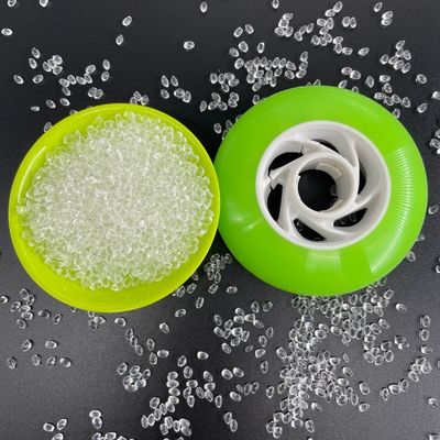 Conductive TPU Medical Polyurethane Pellet, High Density For Casters