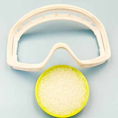 TPU Pellet raw material is for swimming goggles, with moderate hardness: Shore 65A-85A, soft and comfortable, skin-friendly, elastic, resistant to hydrolysis and corrosion