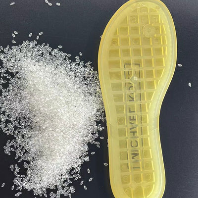 TPU/TPR Granules High Transparent Tpu Transparency Of About 5-6mm, Fast Forming ,Good Rebound, Excellent Toughness