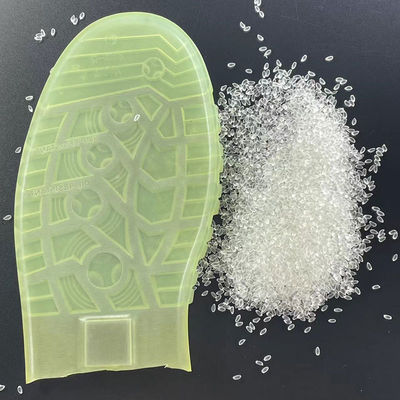 TPU/TPR Granules High Transparent Tpu Transparency Of About 5-6mm, Fast Forming ,Good Rebound, Excellent Toughness