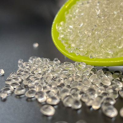TPU Granules With Transparency of about 5-6mm, Fast forming ,Good rebound, Excellent toughness
