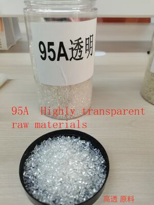 Durable TPU Raw Material Transparent Flame Retardant Granules with Excellent Wear Resistance Oil Water Mold and Impact Resistance