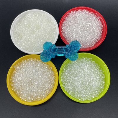 Sharp Particle TPU Raw Material Providing Durable Physical Properties And Good Flexibility For In Non Inflammable Products